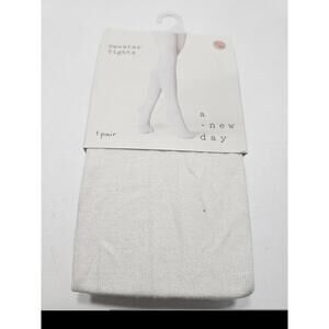 New A New Day SweaterTtights  Off White 1 Pair L/XL